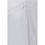 Charo Ruiz White Cotton Blouse