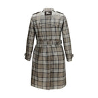 Burberry Brown Polyester Trench Coat