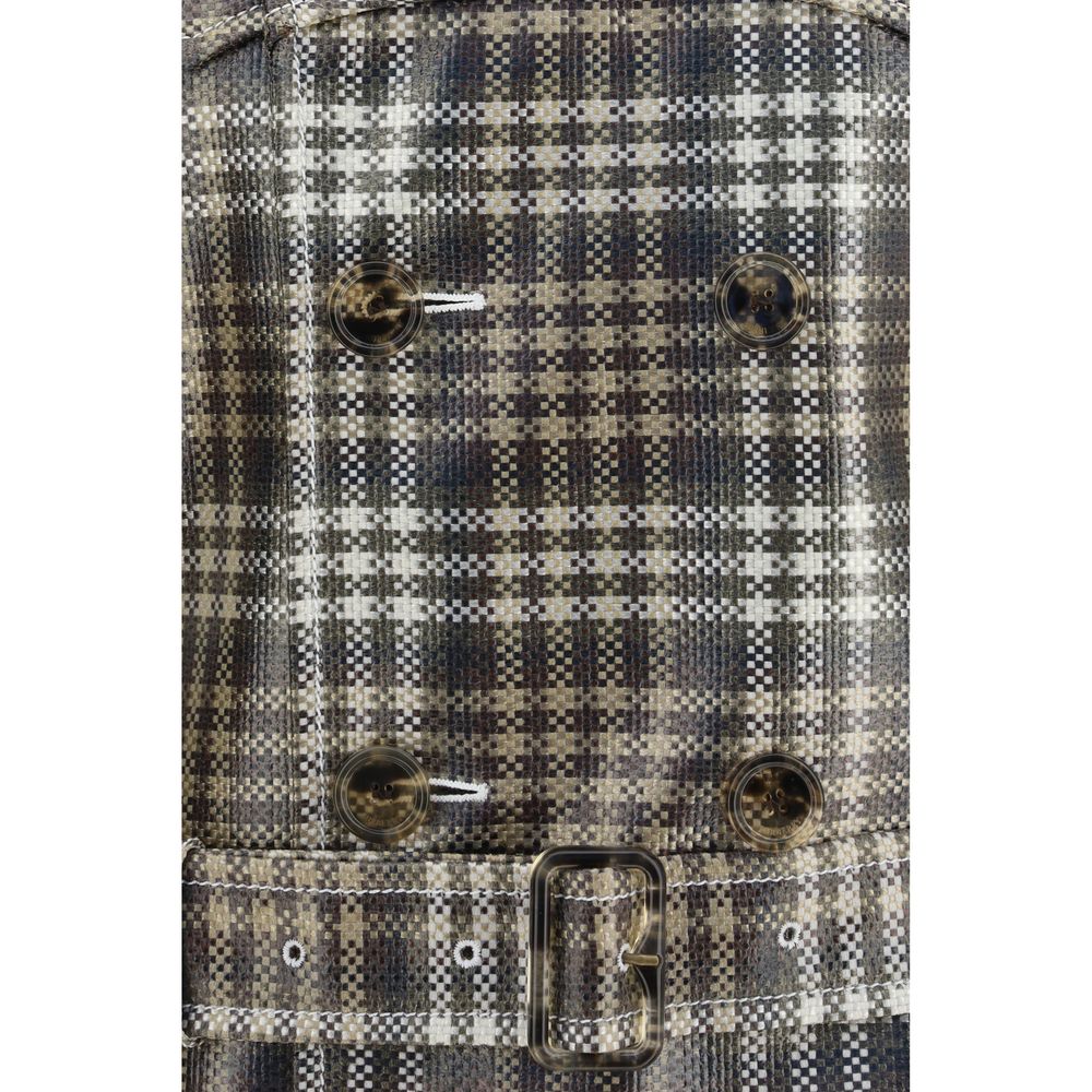 Burberry Brown Polyester Coat