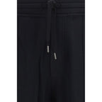 Brunello Cucinelli Black Cotton Joggers (Workout Pants)