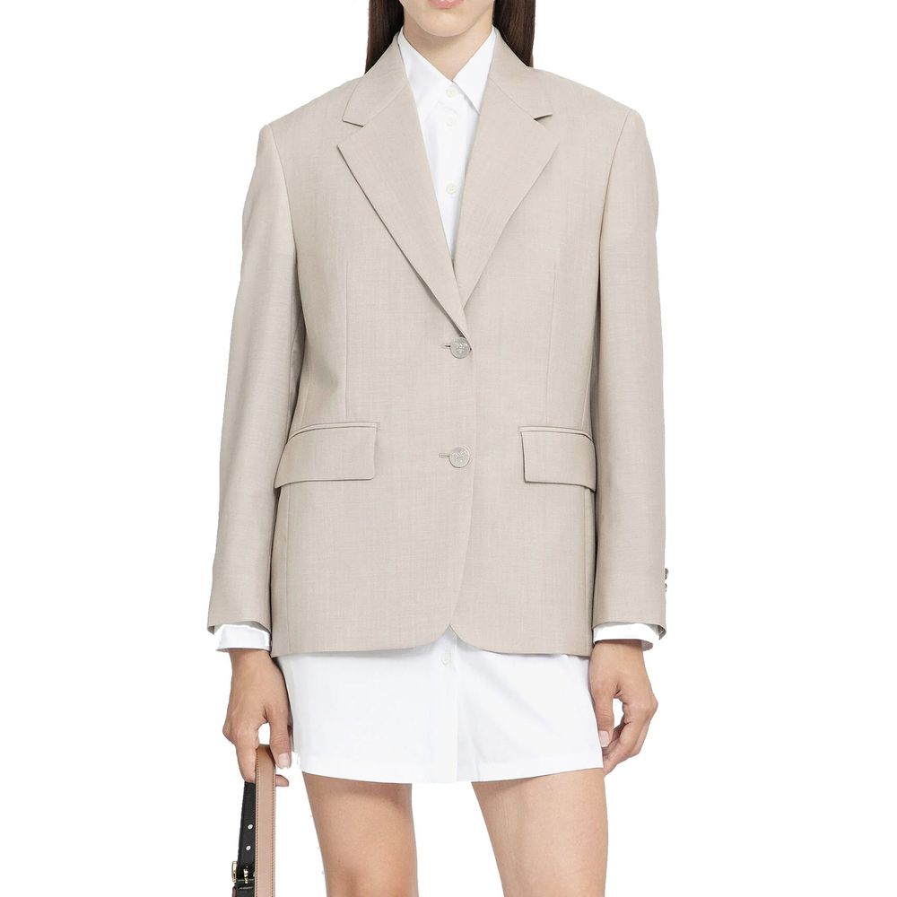 Prada Beige Mohair Blazer