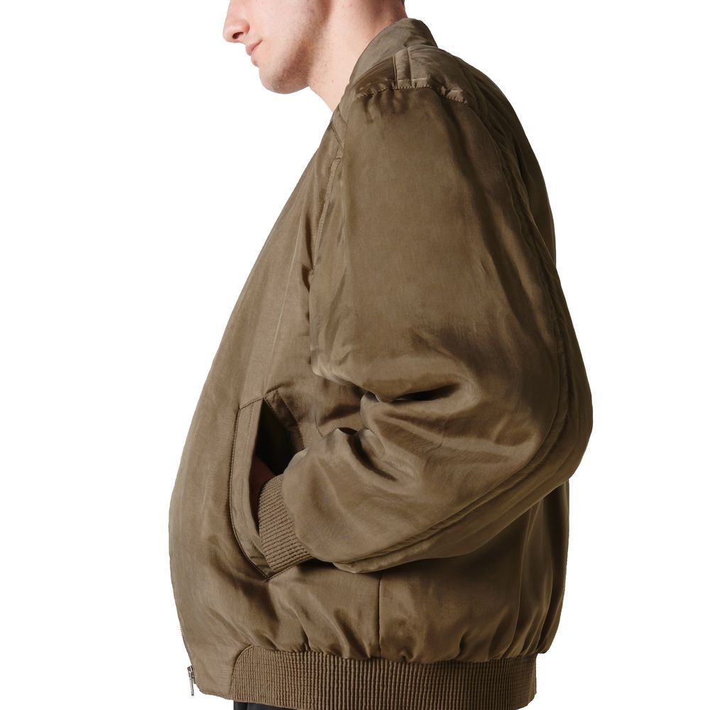 Saint Laurent Green Copper Bomber