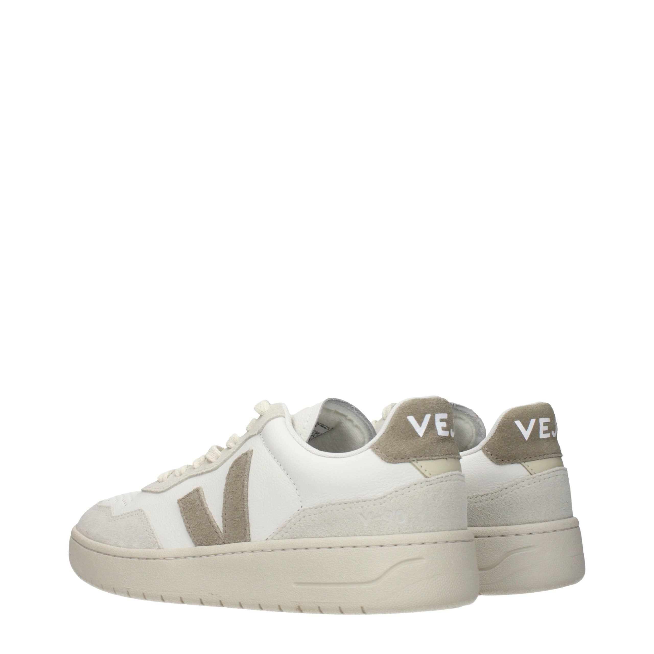 Veja Blue Leather Low Top Sneakers