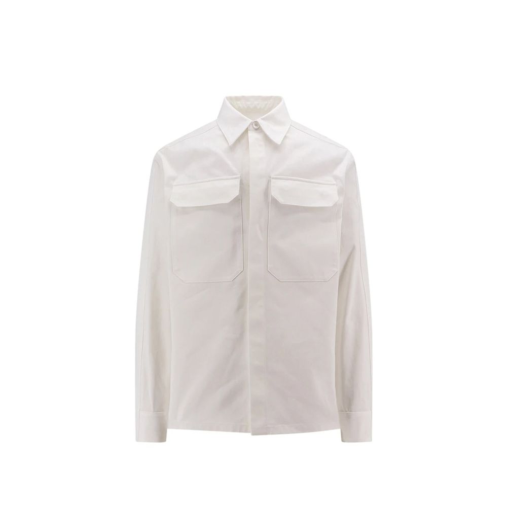 Jil Sander White Cotton Dress Shirt