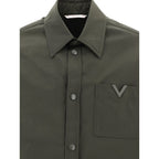 Valentino Bicolor Polyester Shell Jacket
