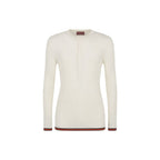 Gucci White Silk T-Shirt