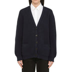 Prada Blue Cotton Cardigan