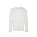 Jil Sander White Cotton T-Shirt