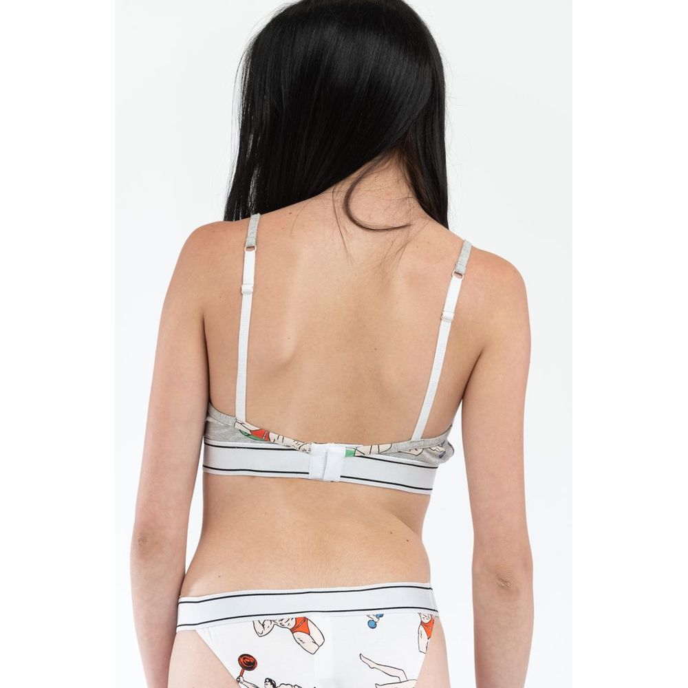 Moschino Gray Cotton Tank Tops