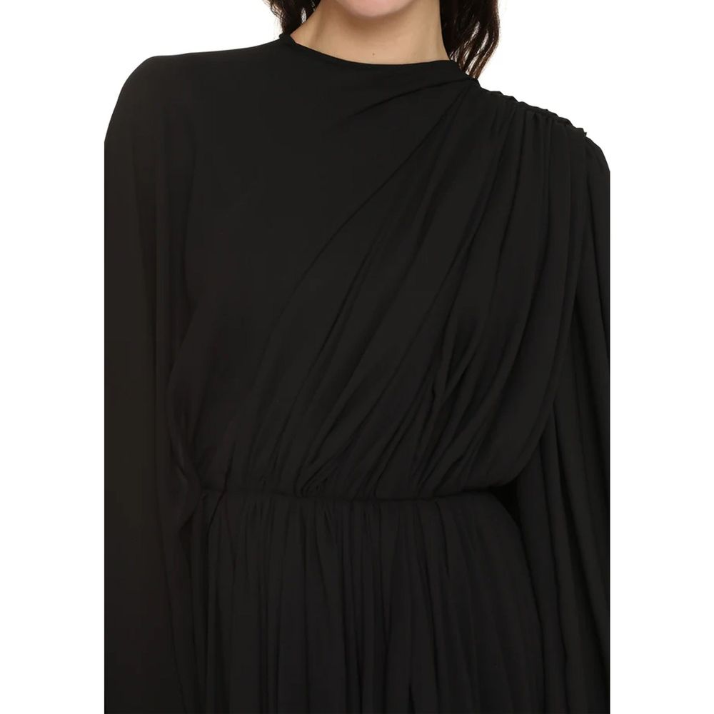 Balenciaga Black Elastane Casual Dress
