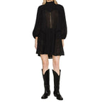 ISABEL MARANT ETOILE Black Cotton Casual Dress