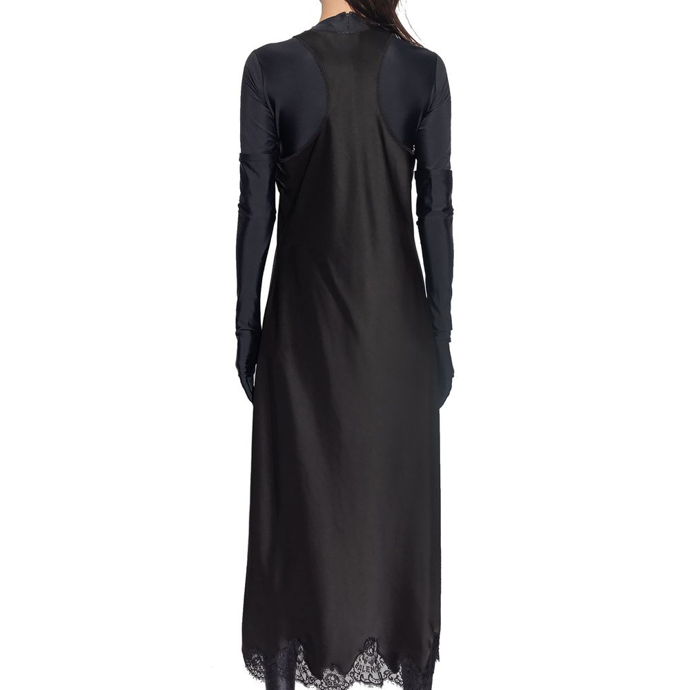 Balenciaga Black Acetate Casual Dress