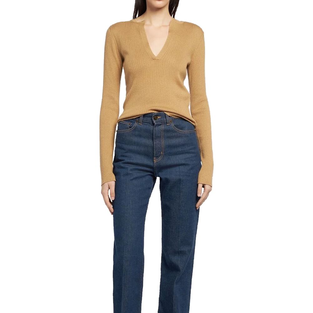 Max Mara Brown Cashmere Sweatshirt