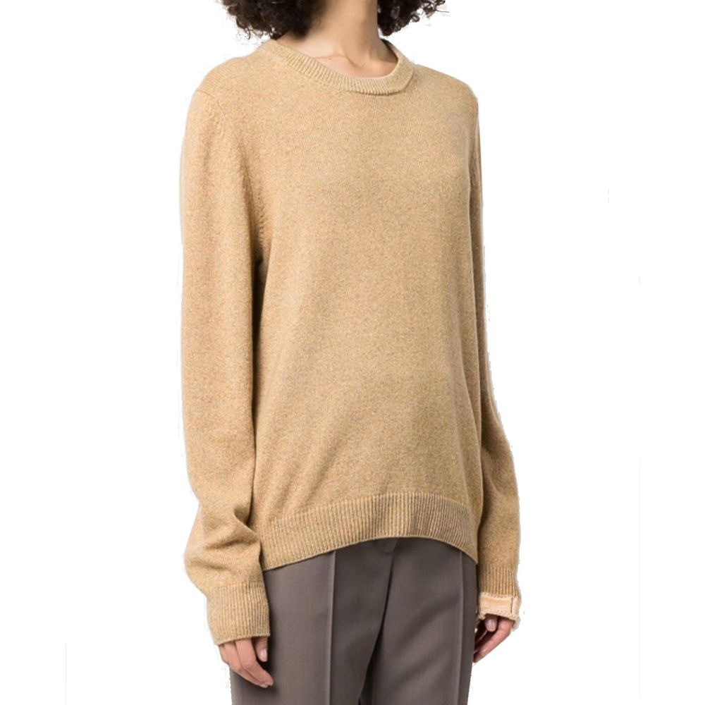 Maison Margiela Brown Cashmere Sweatshirt