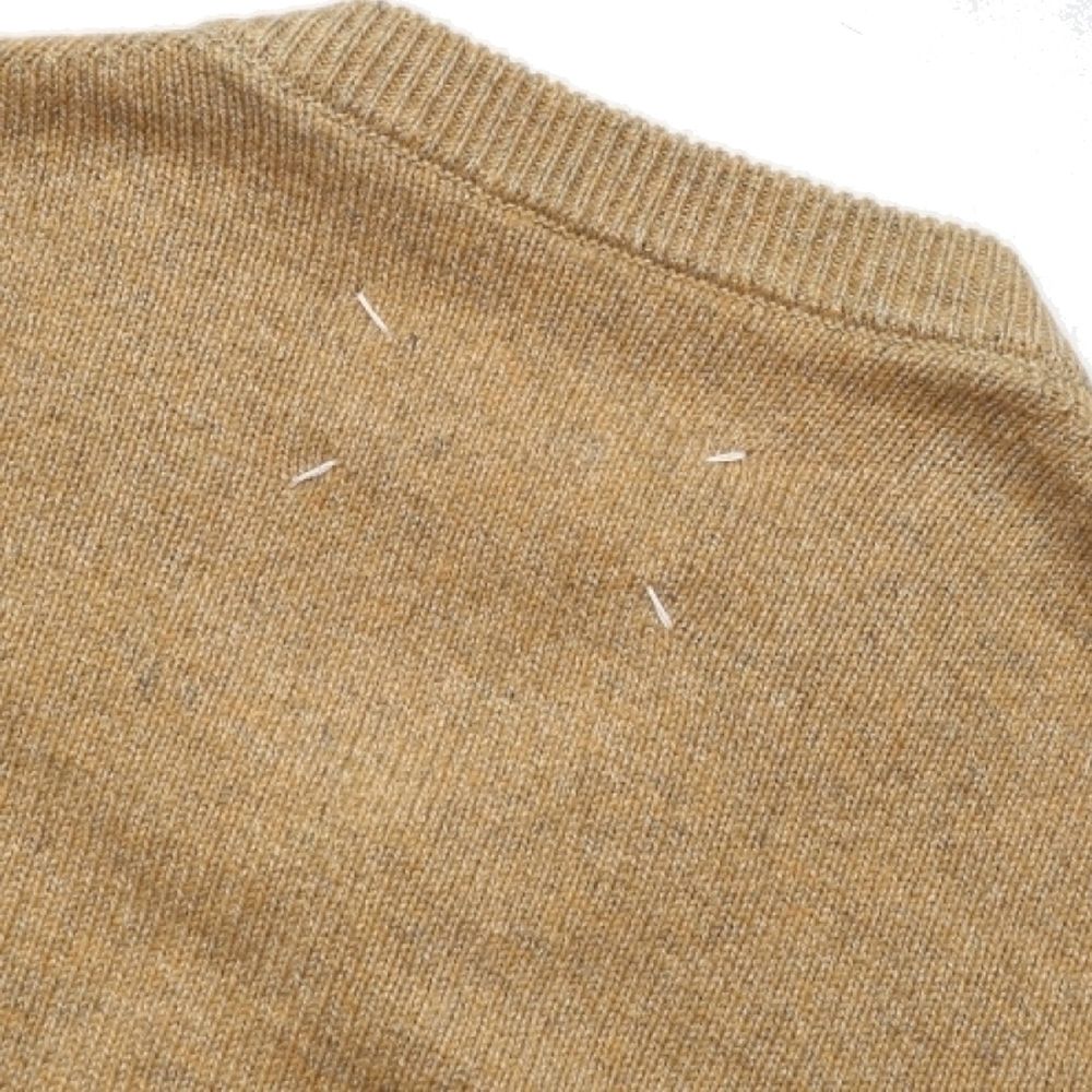 Maison Margiela Brown Cashmere Sweatshirt