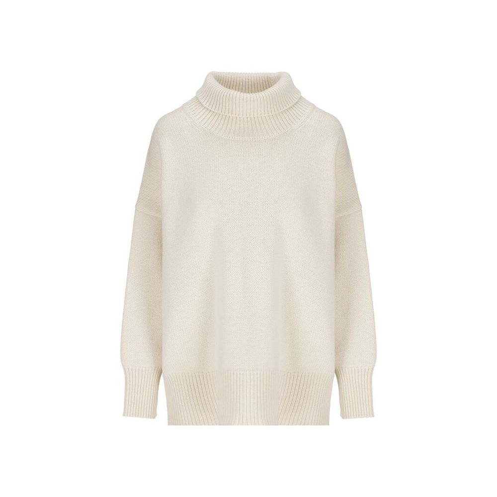 Chloé White Cashmere Turtleneck