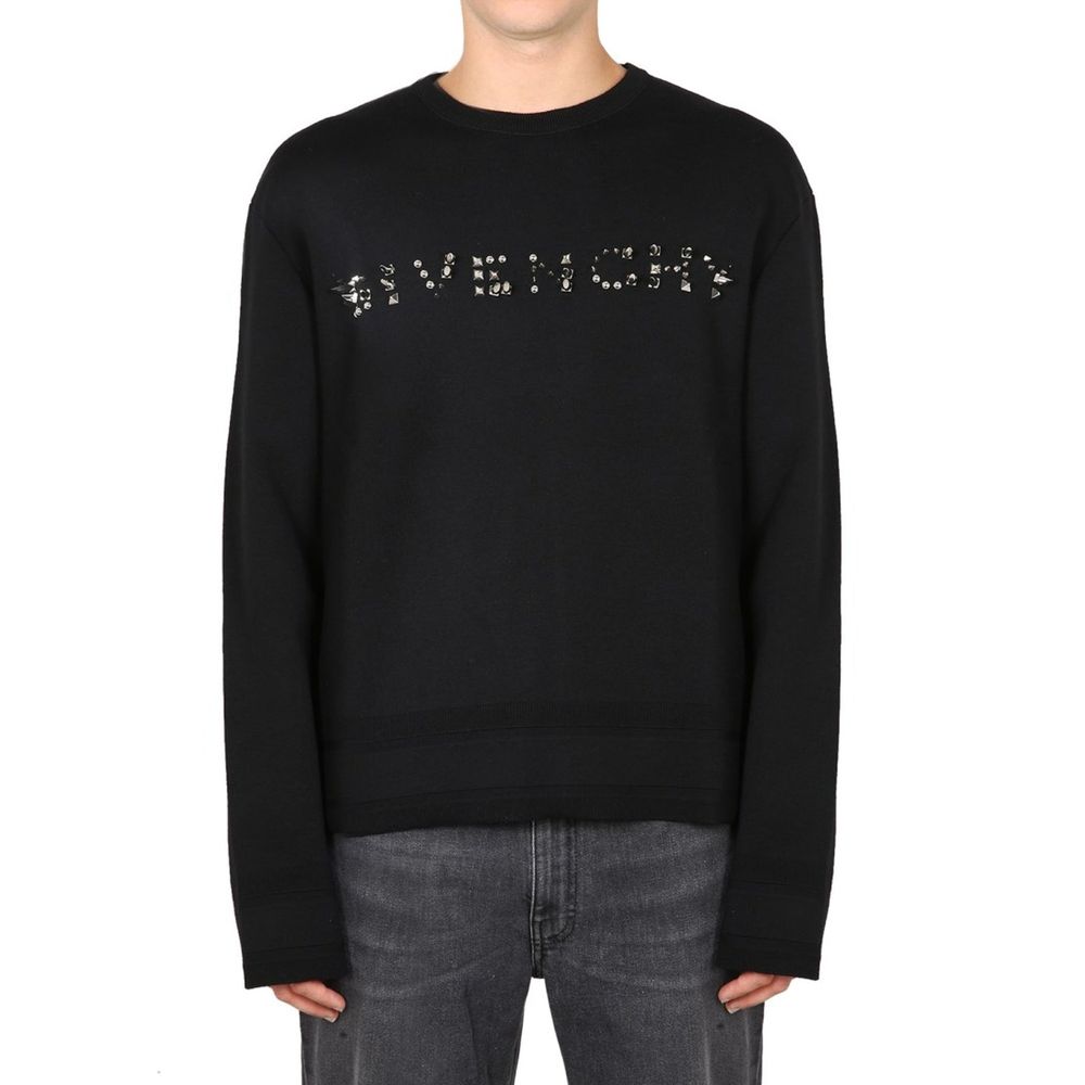 Givenchy Black Cotton Sweatshirt