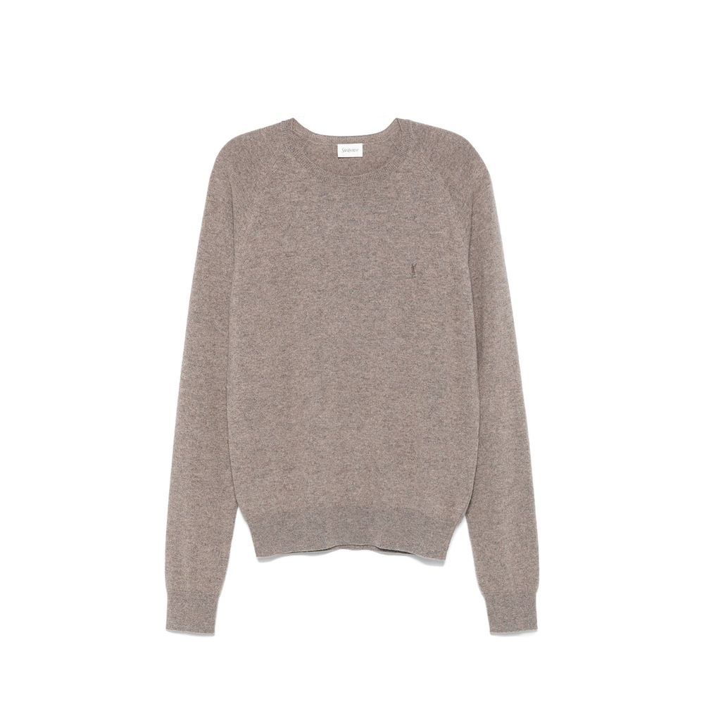 Saint Laurent Brown Cashmere Sweater