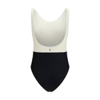 Ami Paris Multicolor Polyamide One-Piece Swimsuit