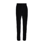 Dolce & Gabbana Black Cotton Casual Pants
