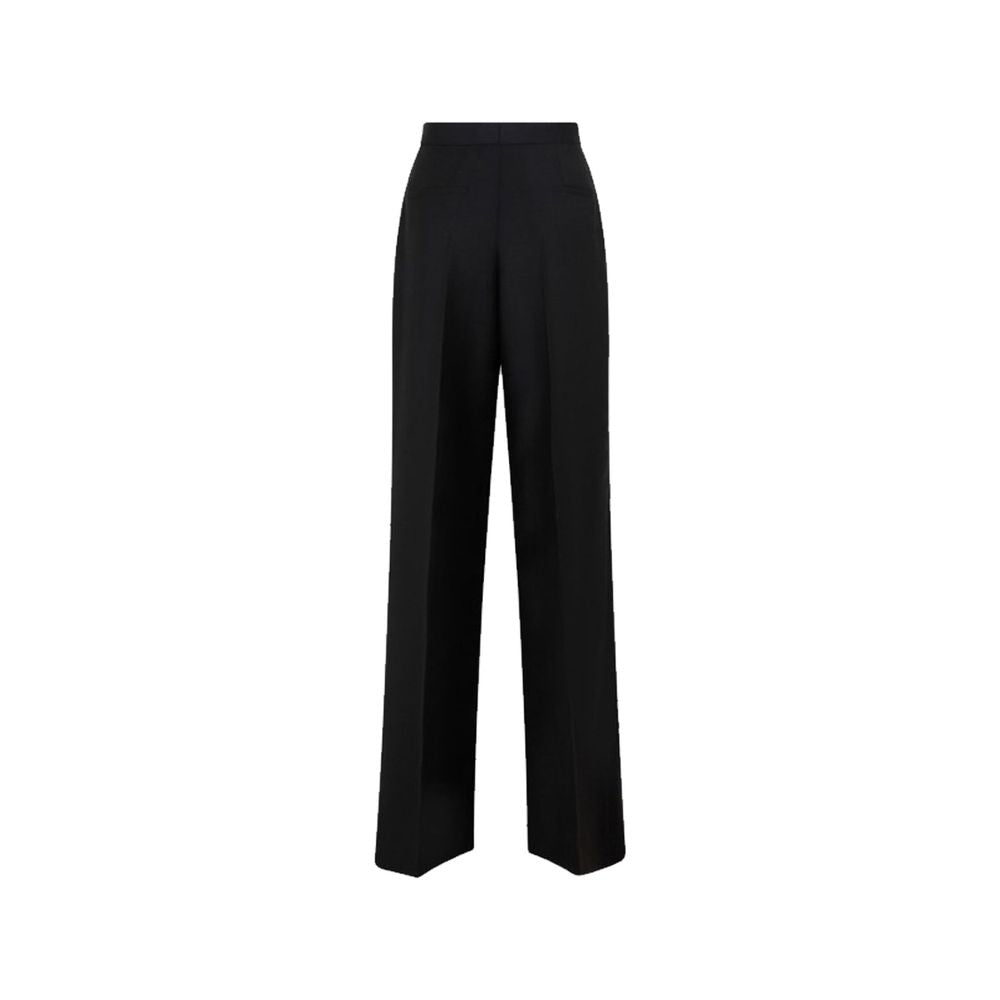 Prada Black Mohair Casual Pants
