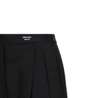 Prada Black Mohair Casual Pants