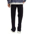 Salvatore Ferragamo Blue Cotton Casual Pants