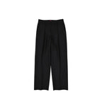 Valentino Black Silk Flared Pants