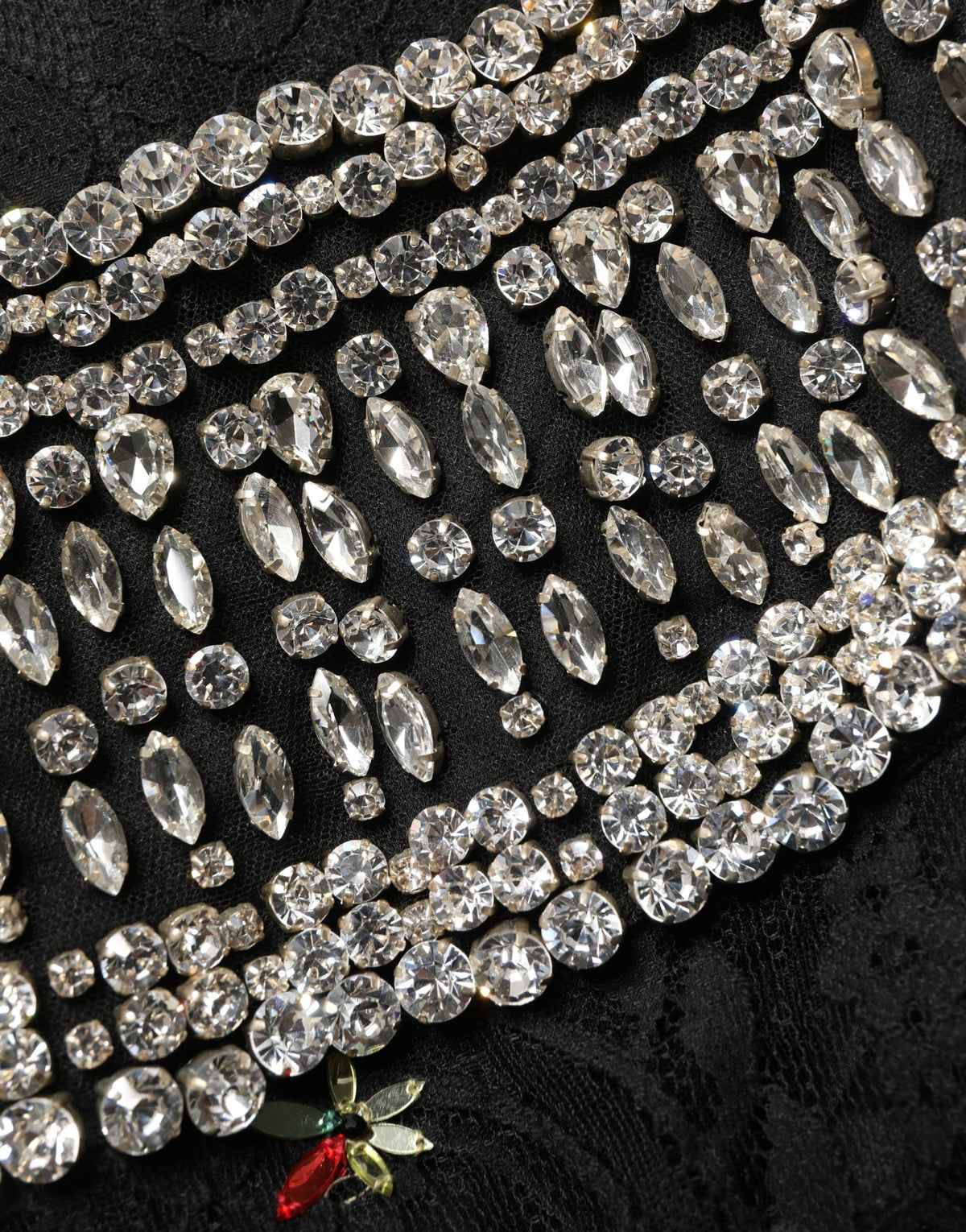 Dolce & Gabbana Black Sequin Embellished Sheath Mini Dress