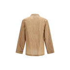 Dolce & Gabbana Beige Linen Robe
