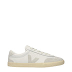 Veja White Leather Sneakers
