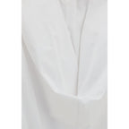 Balenciaga White Cotton Casual Dress