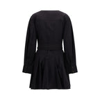 Ganni Black Cotton Casual Dress