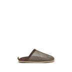 Forte_Forte Brown Calf Leather Bos Taurus Mules