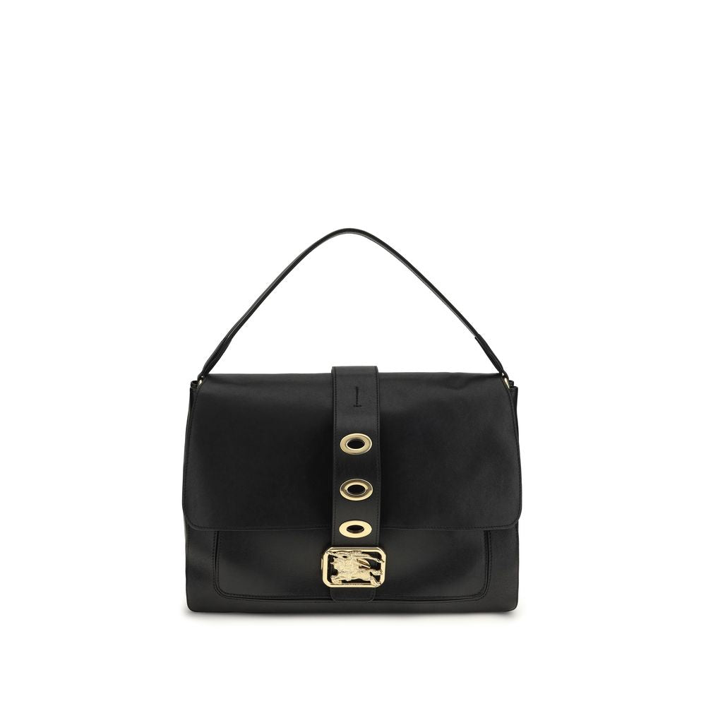 Burberry Black Lamb Ovis Aries Aries Shoulder Bag