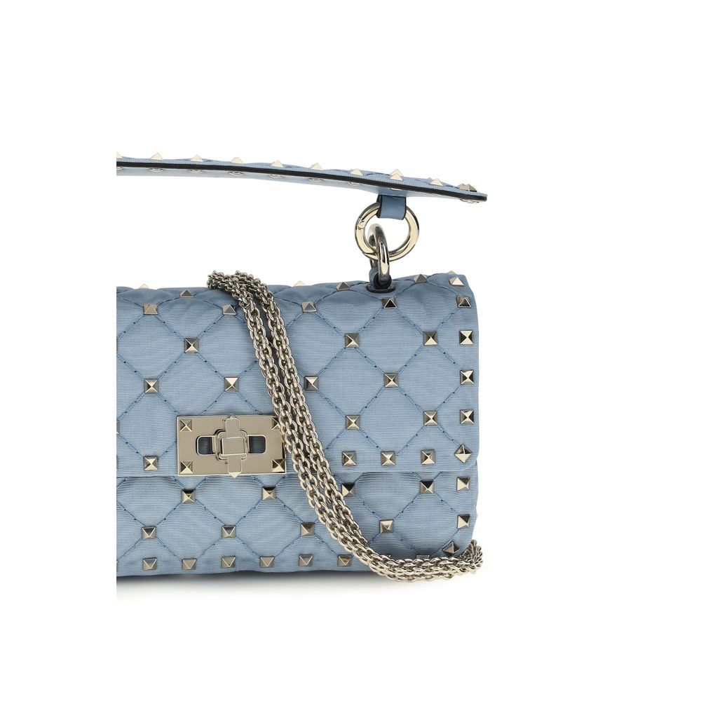 Valentino Garavani Blue Viscose Shoulder Bag