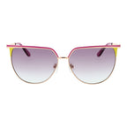 Guess Rose Gold Metal Sunglasses