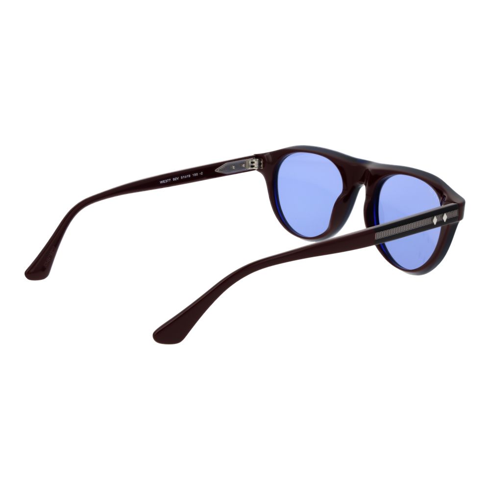 Web Blue Plastic Sunglasses