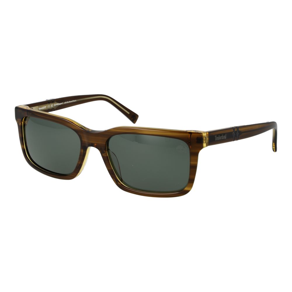 Timberland Brown Plastic Sunglasses