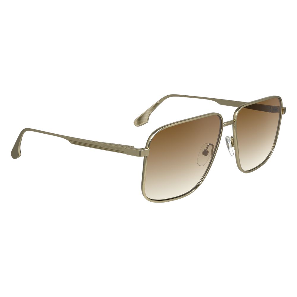 Victoria Beckham Gold Metal Sunglasses