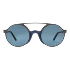 Andy Wolf Gray Metal Sunglasses