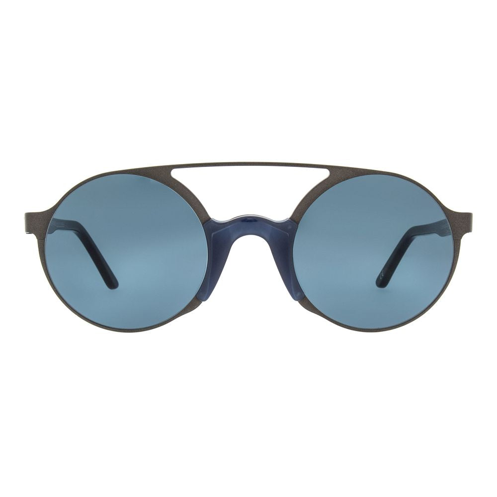 Andy Wolf Gray Metal Sunglasses