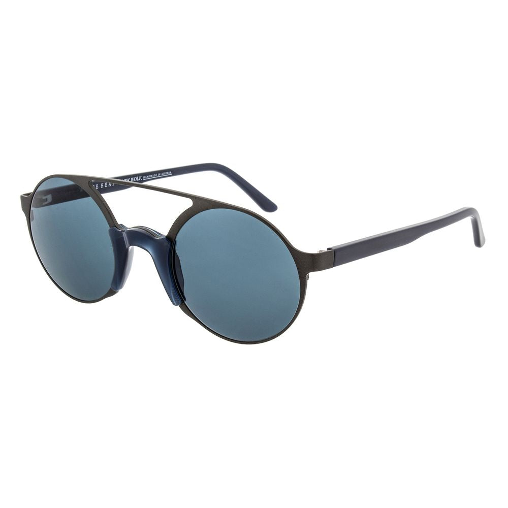 Andy Wolf Gray Metal Sunglasses