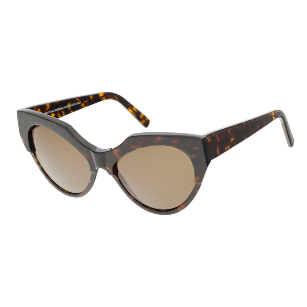 Andy Wolf Brown Acetate Sunglasses