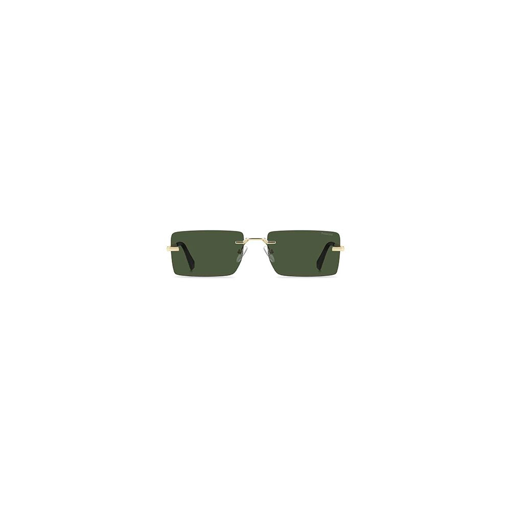 Polaroid Gold Metal Sunglasses