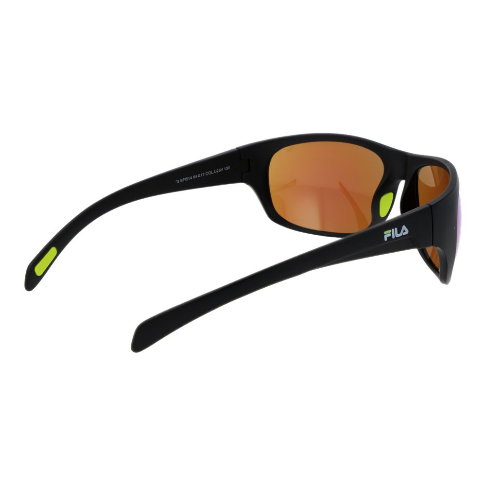 Fila Black Plastic Sunglasses
