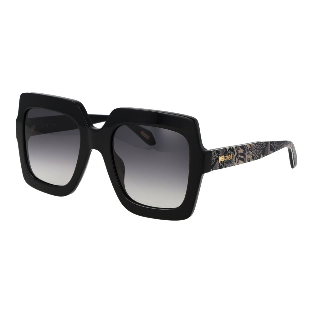 Just Cavalli Black Cellulose Acetate Sunglasses