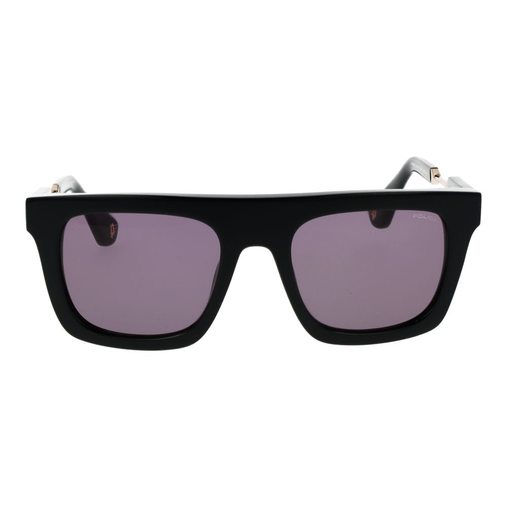 Police Black Cellulose Acetate Sunglasses