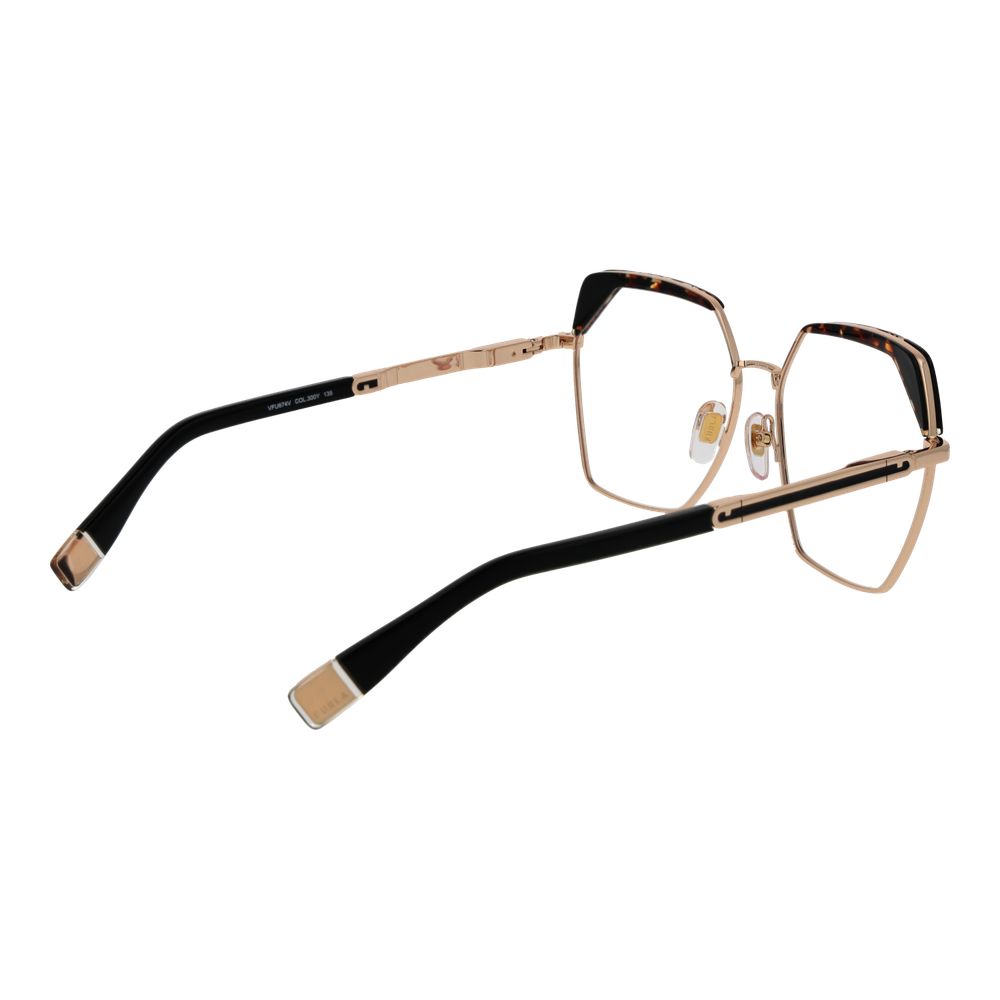 Furla Rose Gold Stainless Steel Glasses (Frames)
