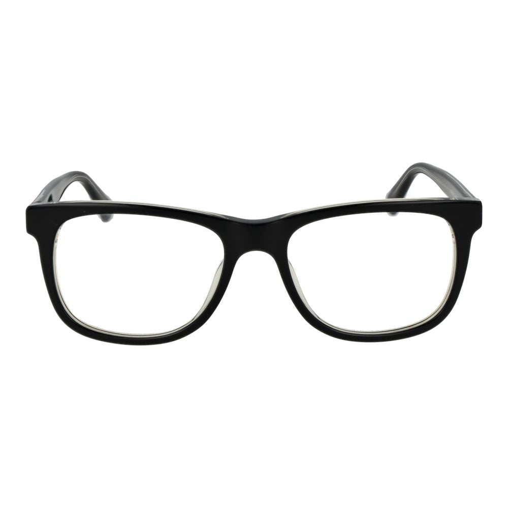 Police Black Cellulose Acetate Glasses (Frames)
